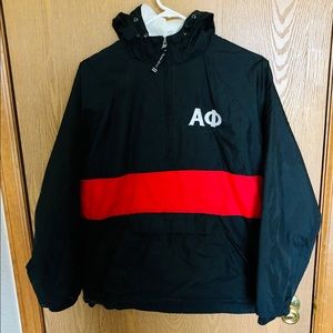 Alpha Phi Thermal Packable Rain Jacket